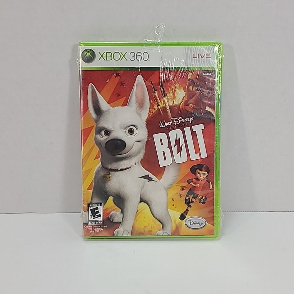 Bolt (Microsoft Xbox 360, 2008) New Sealed